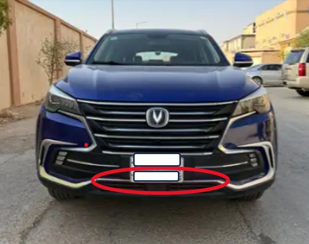 ديكور صدام شانجان CS85 من 2019 الى 2025 وسط نيكل