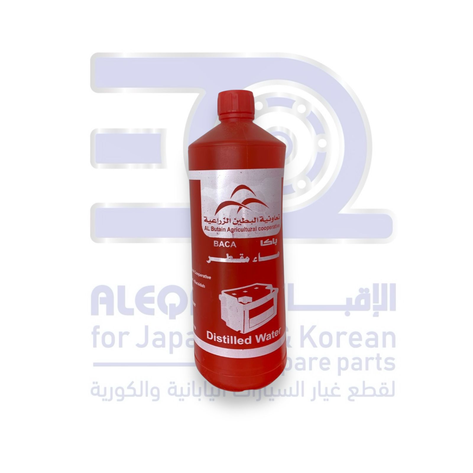 كرتون ماء مقطر 1 لتر (12 حبة)